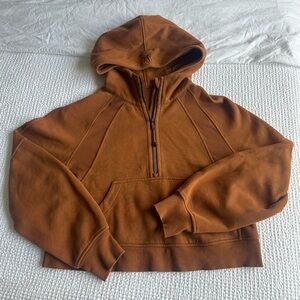 Lululemon oversized 1/2 zip scuba